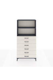 Arges Dolap 2 Raflı 6 Çekmeceli 88x30x182 - S24M034V4A