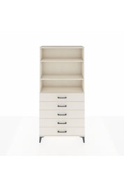Arges Dolap 3 Raflı 5 Çekmeceli 88x30x182 - S24M035V1A