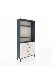 Arges Dolap 3 Raflı 4 Çekmeceli 88x30x182 - S24M036V4A