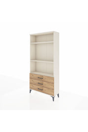 Arges Dolap 3 Raflı 3 Çekmeceli 88x30x182 - S24M037V3A