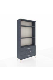 Arges Dolap 3 Raflı 3 Çekmeceli 88x30x182 - S24M037V5A