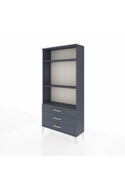 Arges Dolap 3 Raflı 3 Çekmeceli 88x30x182 - S24M037V5A