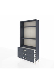Arges Dolap 3 Raflı 3 Çekmeceli 88x30x182 - S24M037V5A