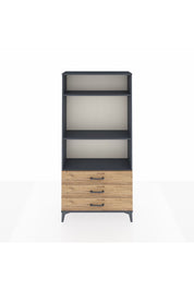 Arges Dolap 3 Raflı 3 Çekmeceli 88x30x182 - S24M037V6A
