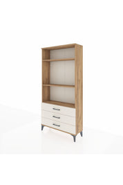 Arges Dolap 3 Raflı 3 Çekmeceli 88x30x182 - S24M037V7A