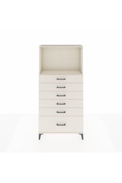 Arges Dolap Tek Raflı 6 Çekmeceli 88x30x182 - S24M039V1A
