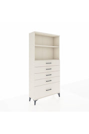 Arges Dolap 2 Raflı 5 Çekmeceli 88x30x182 - S24M040V1A