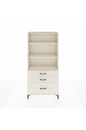 Arges Dolap 3 Raflı 3 Çekmeceli 88x30x182 - S24M042V1A