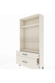 Arges Dolap 3 Raflı 2 Çekmeceli 88x30x182 - S24M043V1A