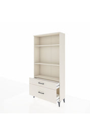 Arges Dolap 3 Raflı 2 Çekmeceli 88x30x182 - S24M043V1A