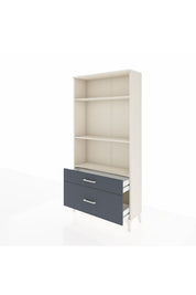 Arges Dolap 3 Raflı 2 Çekmeceli 88x30x182 - S24M043V2A