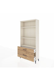 Arges Dolap 3 Raflı 2 Çekmeceli 88x30x182 - S24M043V3A