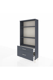 Arges Dolap 3 Raflı 2 Çekmeceli 88x30x182 - S24M043V5A