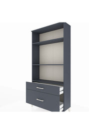 Arges Dolap 3 Raflı 2 Çekmeceli 88x30x182 - S24M043V5A