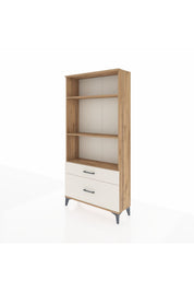Arges Dolap 3 Raflı 2 Çekmeceli 88x30x182 - S24M043V7A