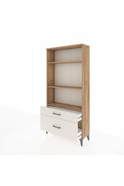 Arges Dolap 3 Raflı 2 Çekmeceli 88x30x182 - S24M043V7A