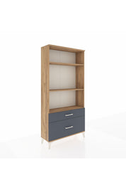 Arges Dolap 3 Raflı 2 Çekmeceli 88x30x182 - S24M043V8A