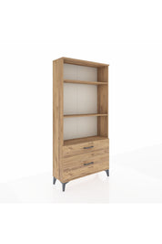 Arges Dolap 3 Raflı 2 Çekmeceli 88x30x182 - S24M043V9A