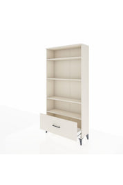 Arges Dolap 4 Raflı Tek Çekmeceli 88x30x182 - S24M044V1A