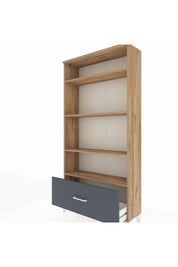 Arges Dolap 4 Raflı Tek Çekmeceli 88x30x182 - S24M044V8A