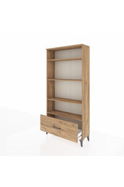 Arges Dolap 4 Raflı Tek Çekmeceli 88x30x182 - S24M044V9A