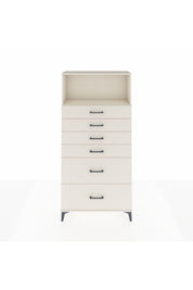 Arges Dolap Tek Raflı 6 Çekmeceli 88x30x182 - S24M045V1A