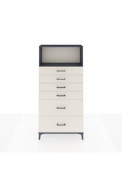 Arges Dolap Tek Raflı 6 Çekmeceli 88x30x182 - S24M045V4A