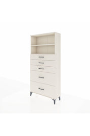 Arges Dolap 2 Raflı 5 Çekmeceli 88x30x182 - S24M046V1A