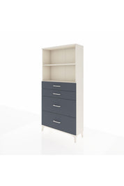 Arges Dolap 2 Raflı 4 Çekmeceli 88x30x182 - S24M047V2A