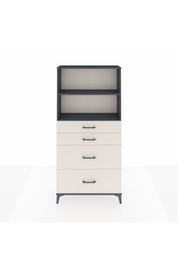 Arges Dolap 2 Raflı 4 Çekmeceli 88x30x182 - S24M047V4A