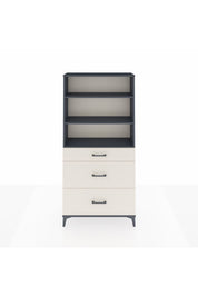 Arges Dolap 3 Raflı 3 Çekmeceli 88x30x182 - S24M048V4A