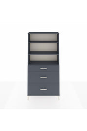 Arges Dolap 3 Raflı 3 Çekmeceli 88x30x182 - S24M048V5A