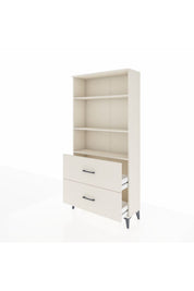 Arges Dolap 3 Raflı 2 Çekmeceli 88x30x182 - S24M049V1A