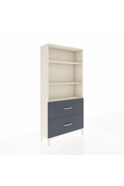 Arges Dolap 3 Raflı 2 Çekmeceli 88x30x182 - S24M049V2A