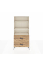 Arges Dolap 3 Raflı 2 Çekmeceli 88x30x182 - S24M049V3A