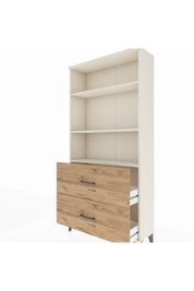 Arges Dolap 3 Raflı 2 Çekmeceli 88x30x182 - S24M049V3A