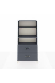 Arges Dolap 3 Raflı 2 Çekmeceli 88x30x182 - S24M049V5A