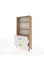 Arges Dolap 3 Raflı 2 Çekmeceli 88x30x182 - S24M049V7A