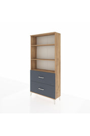 Arges Dolap 3 Raflı 2 Çekmeceli 88x30x182 - S24M049V8A