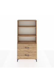 Arges Dolap 3 Raflı 2 Çekmeceli 88x30x182 - S24M049V9A