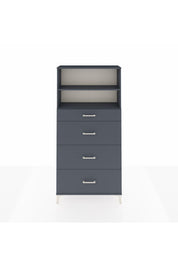 Arges Dolap 2 Raflı 4 Çekmeceli 88x30x182 - S24M051V5A