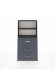 Arges Dolap 2 Raflı 3 Çekmeceli 88x30x182 - S24M052V5A
