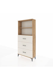 Arges Dolap 2 Raflı 3 Çekmeceli 88x30x182 - S24M052V7A