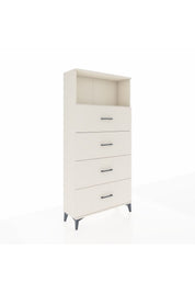 Arges Dolap 2 Raflı 4 Çekmeceli 88x30x182 - S24M053V1A
