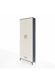Arges Dolap 5 Raflı Tek Çekmeceli 2 Kapaklı 88x30x243 - S33M001V4A