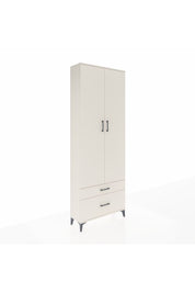 Arges Dolap 4 Raflı 2 Çekmeceli 2 Kapaklı 88x30x243 - S33M003V1A
