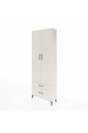 Arges Dolap 4 Raflı 2 Çekmeceli 2 Kapaklı 88x30x243 - S33M003V1A