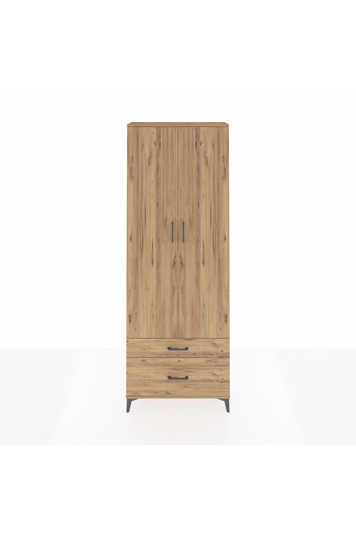 Arges Dolap 4 Raflı 2 Çekmeceli 2 Kapaklı 88x30x243 - S33M003V9A