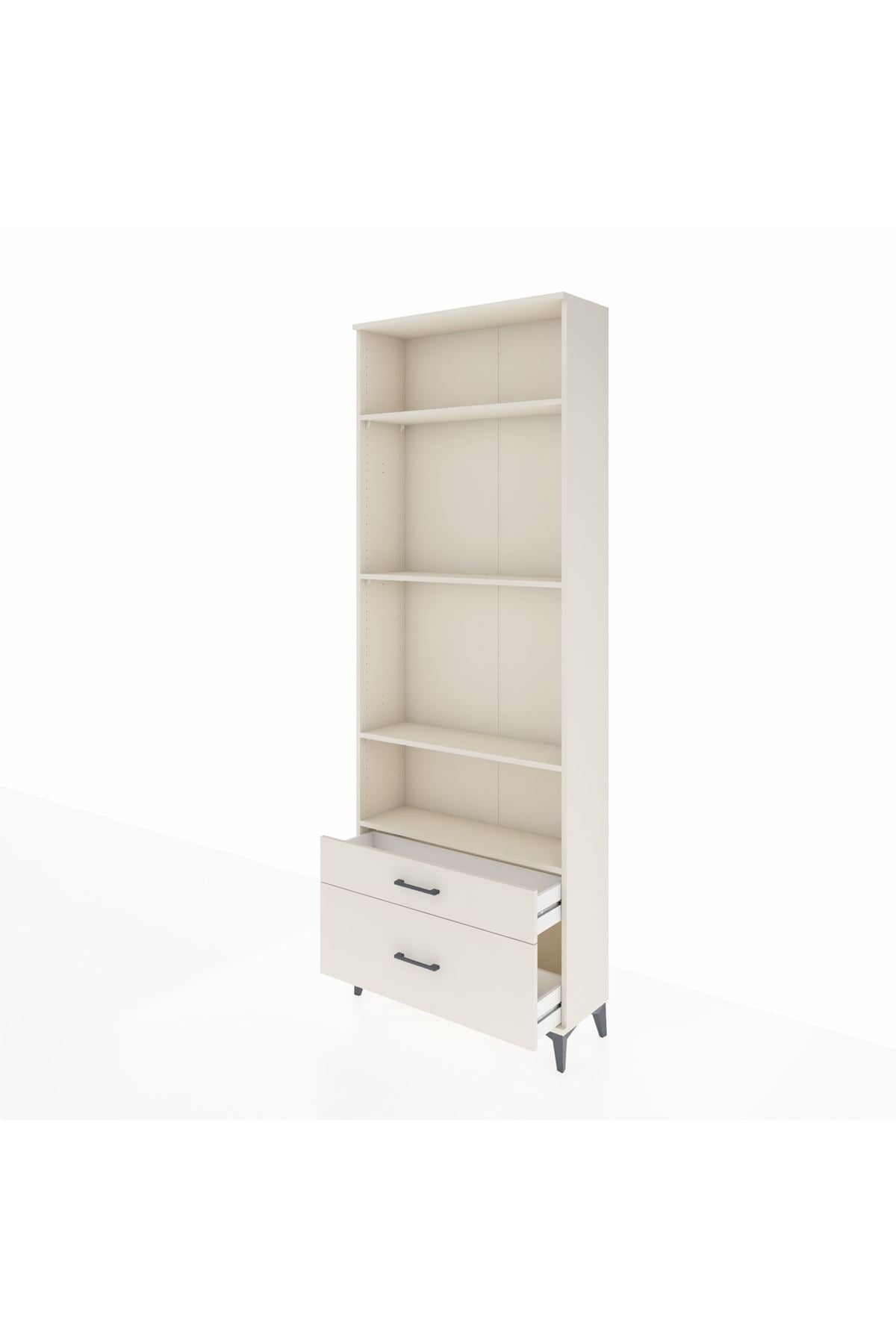 Arges Dolap 4 Raflı 2 Çekmeceli 88x30x243 - S33M004V1A