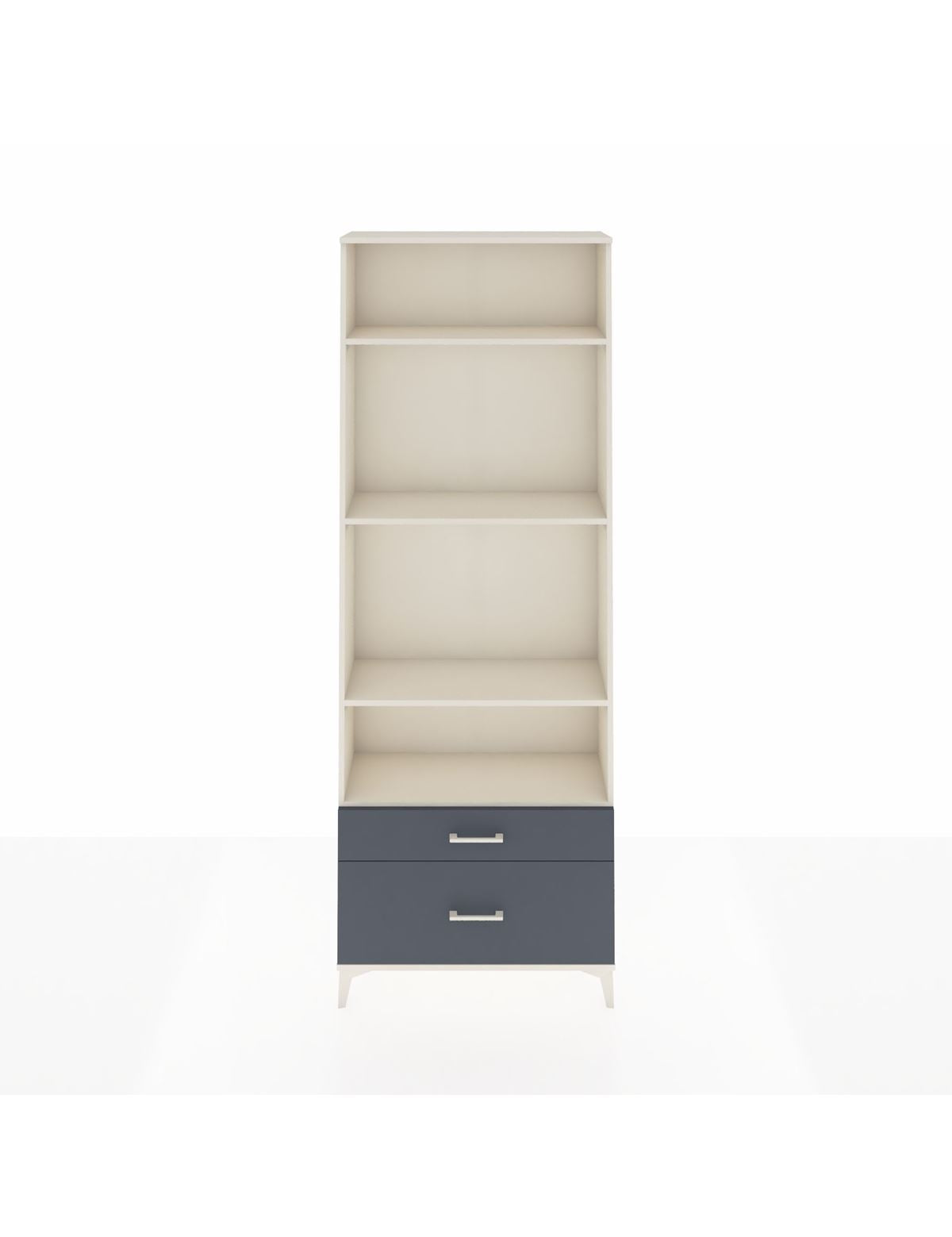 Arges Dolap 4 Raflı 2 Çekmeceli 88x30x243 - S33M004V2A